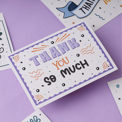 Thank You Cards - (Set of 5)