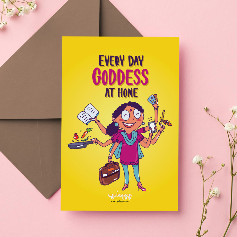 Multi-Tasker Goddess Card - Set of 20