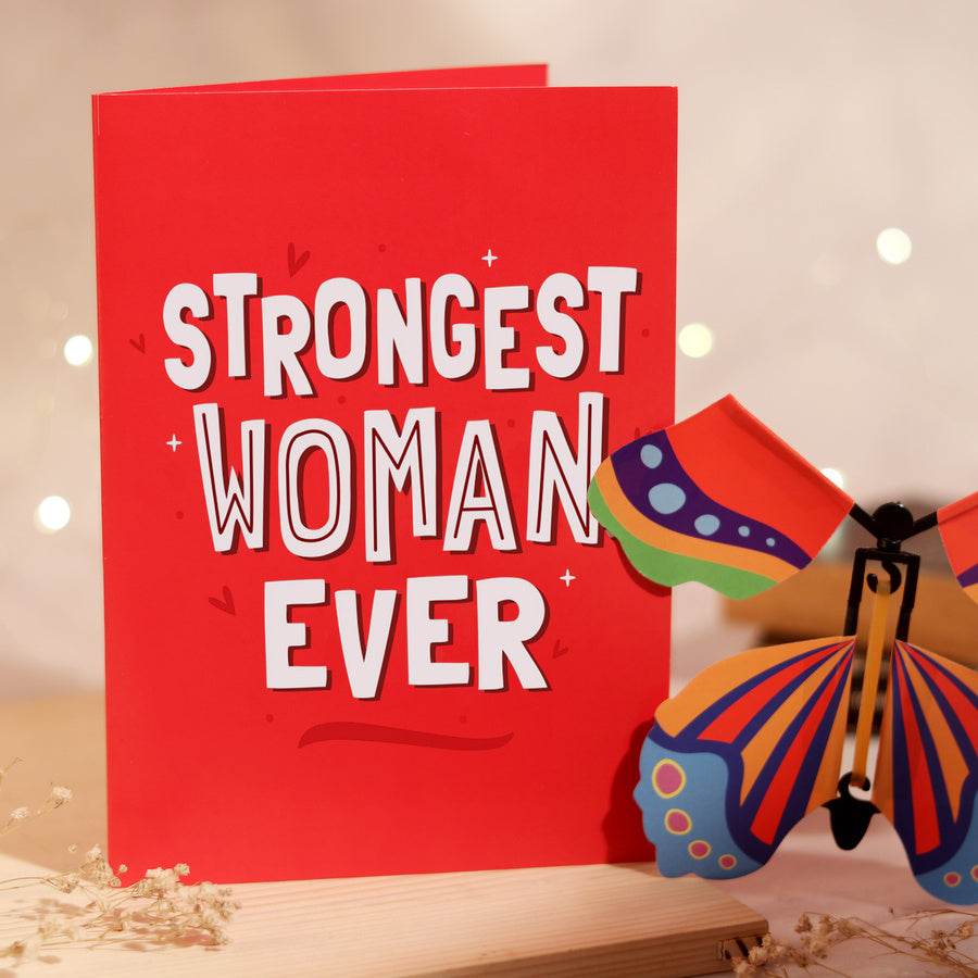 Women’s Day Butterfly Card - Set of 5