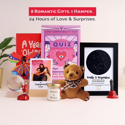 24-Hour Anniversary Glitter Hamper