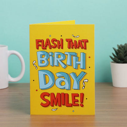 Happy Birthday Mirror Card