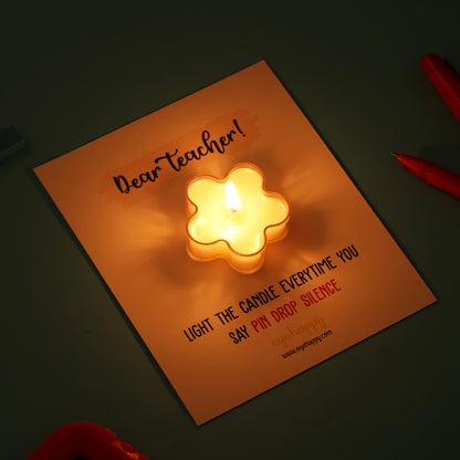 Candle for Teacher