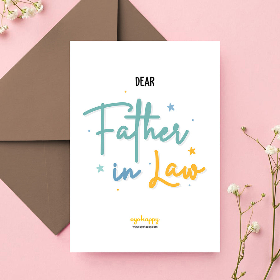 Father-in-law mug & Card Combo