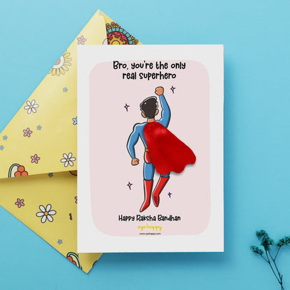 Super Bro Cape Card