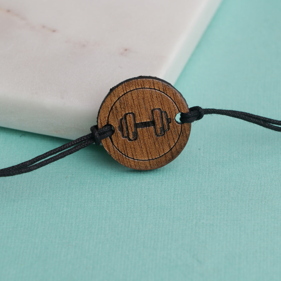 Fitness Wooden Rakhi