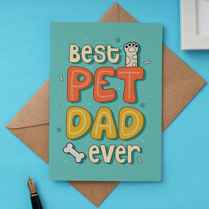 Pet Dad Card