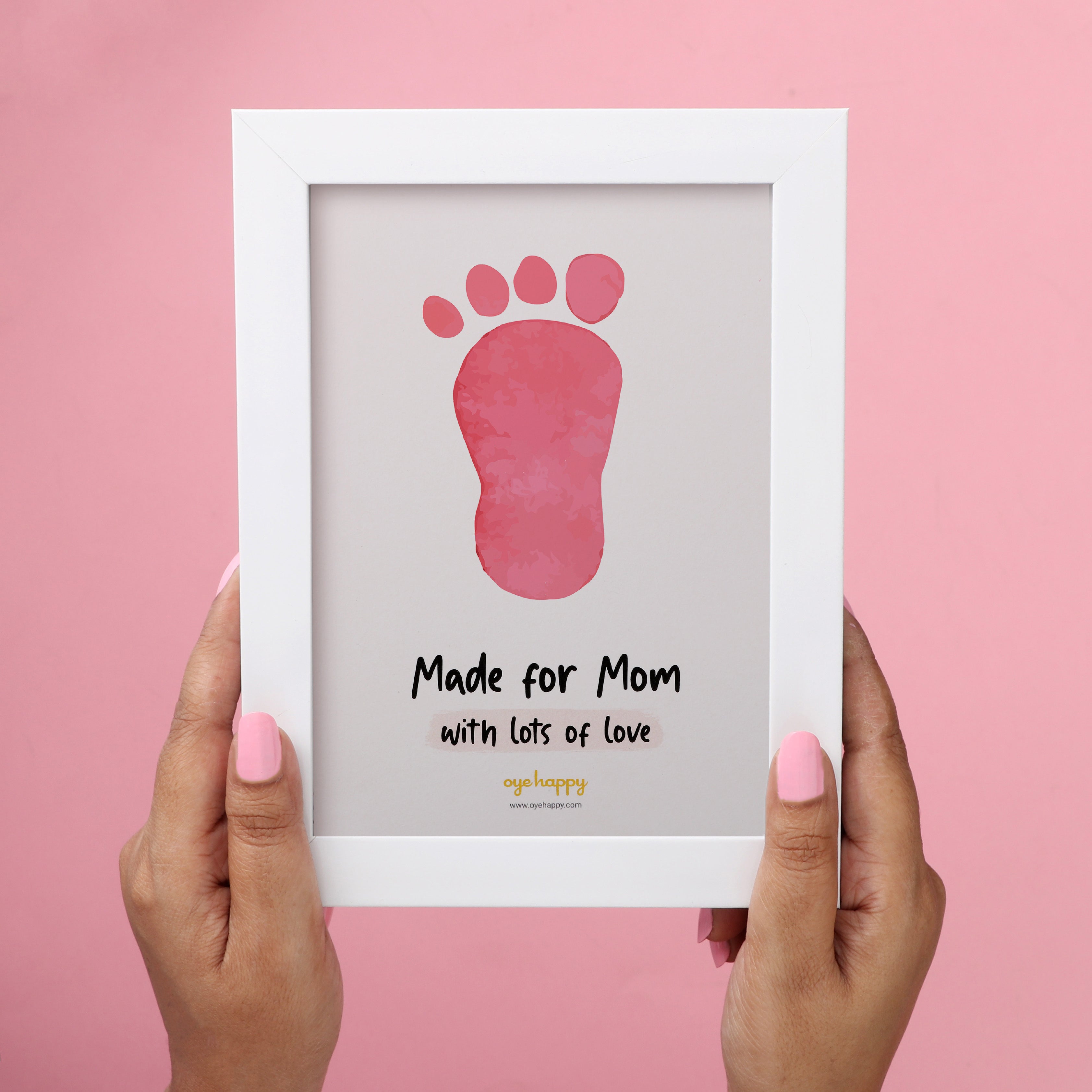 Footprints & Handprints Frame