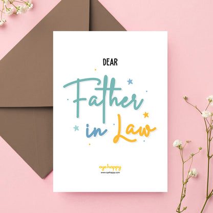 Father-in-Law Flower Shower Combo