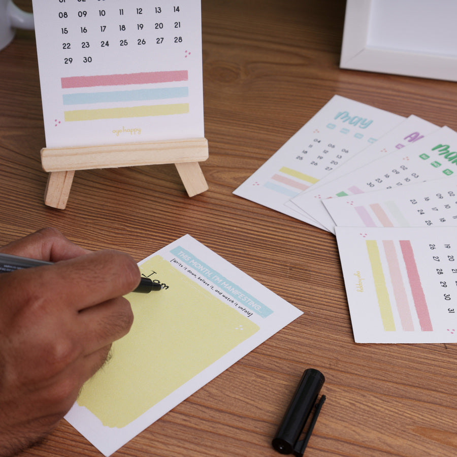 Manifestation calendar