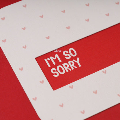Sorry Sliding Card