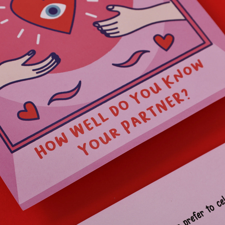 Couples Quiz Card