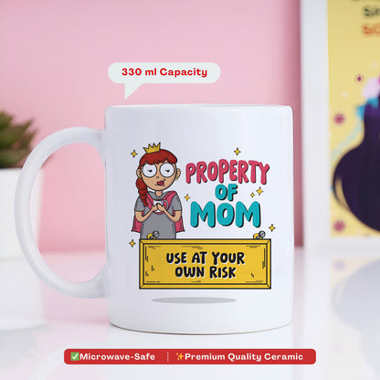 Property of Mom Mug