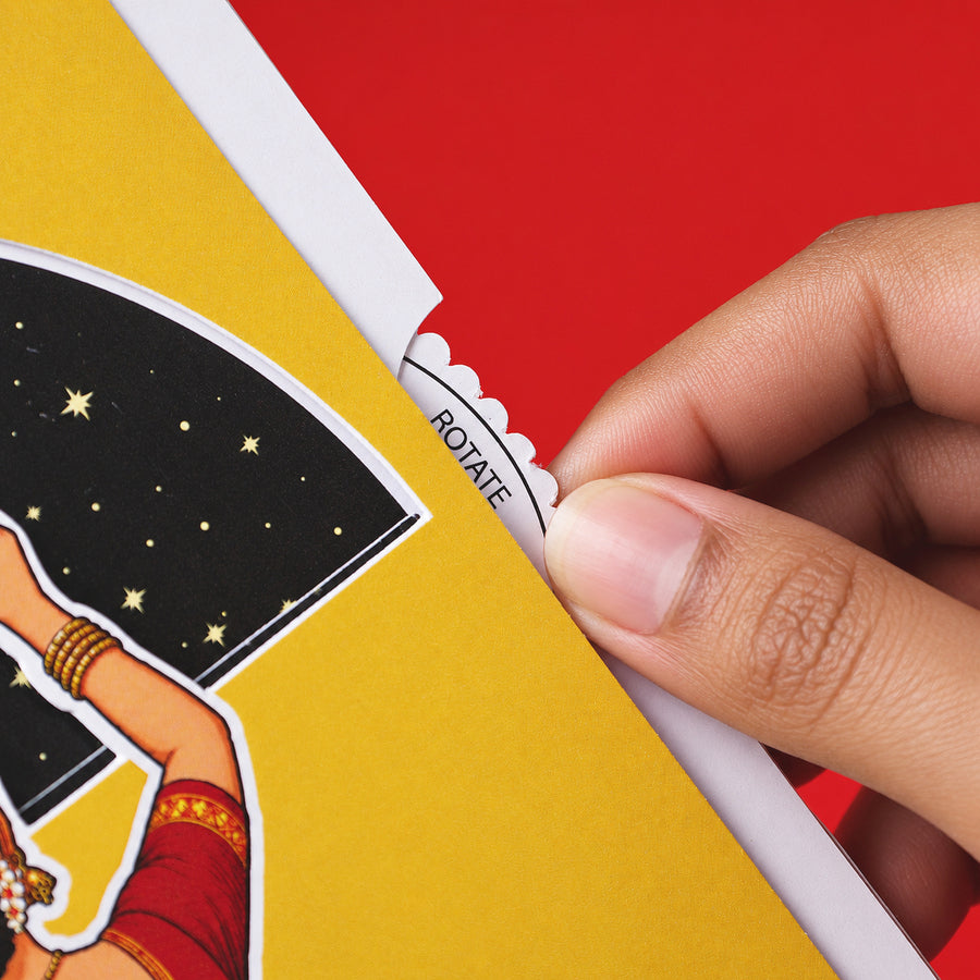 Moon Spin card