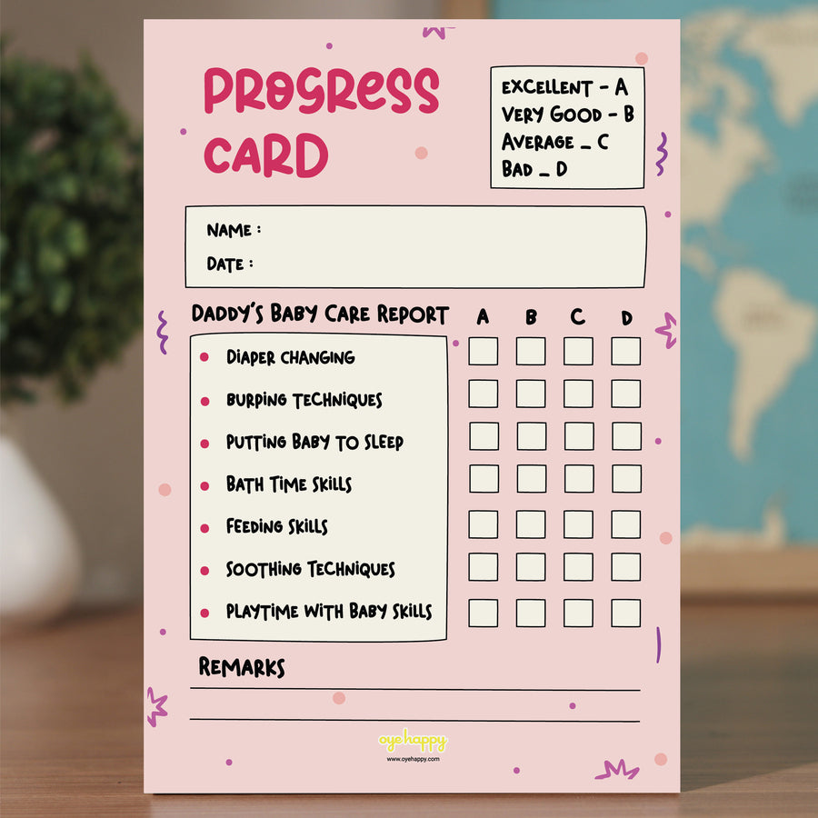 Report Card for New Dads