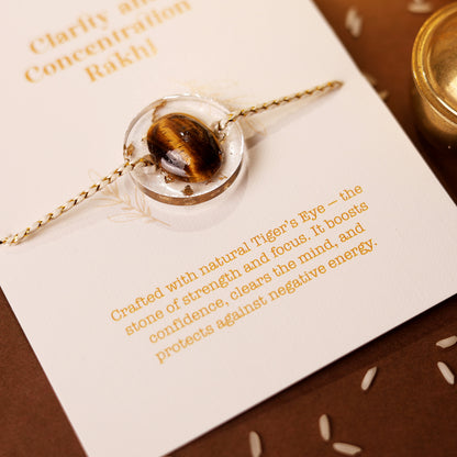 Concentration Stone Rakhi
