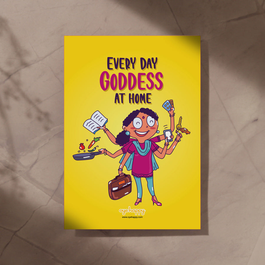 Multi-Tasker Goddess Card - Set of 20