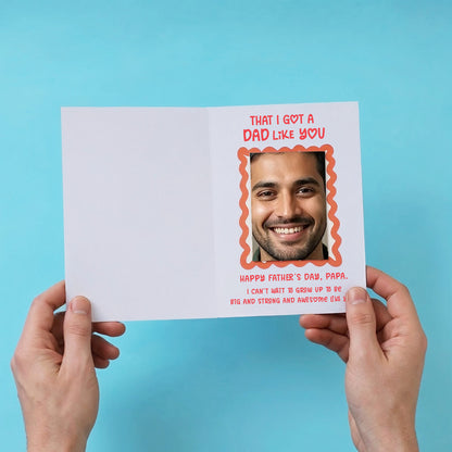 Magic Mirror card for New Dad