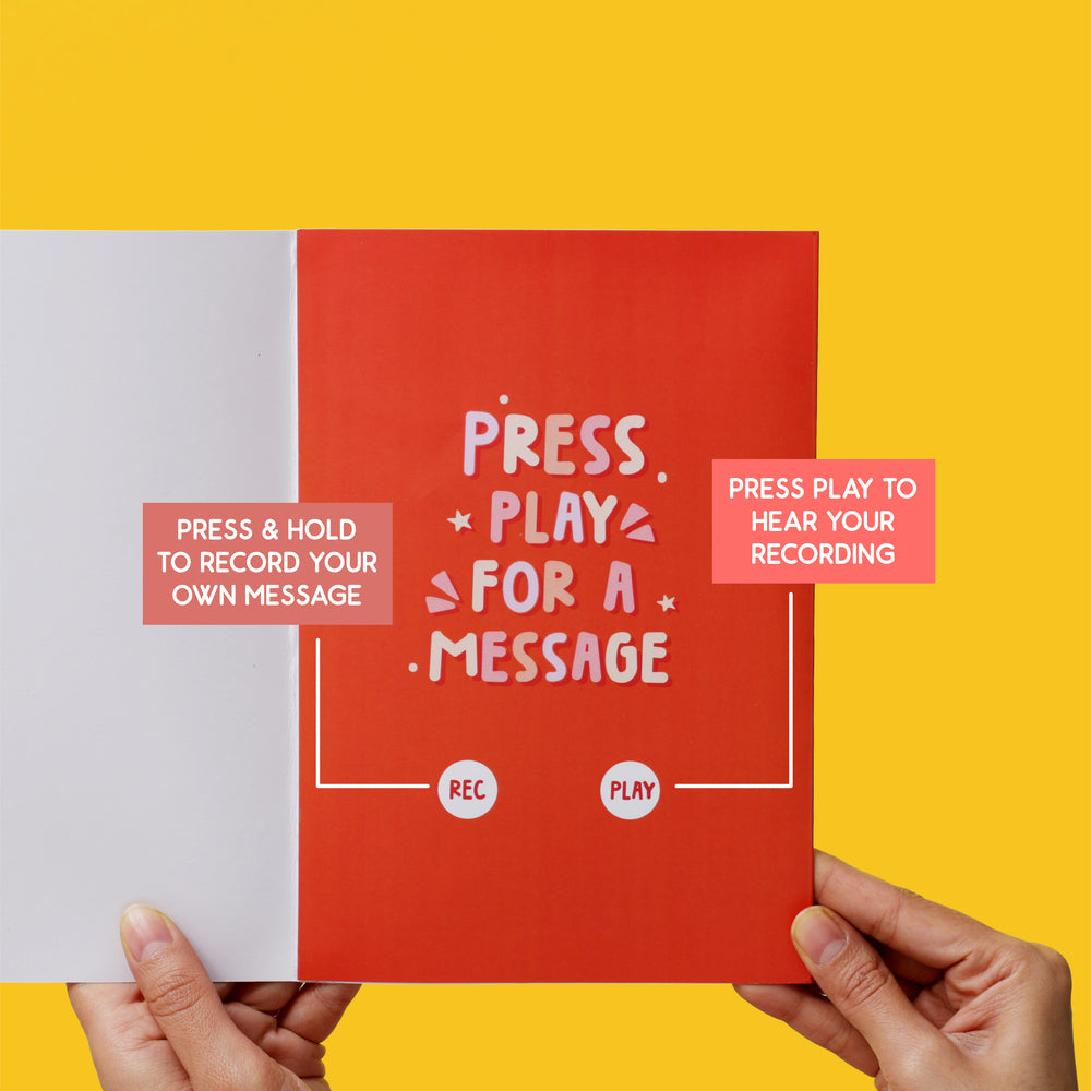 Re-recordable Audio Card for Mom