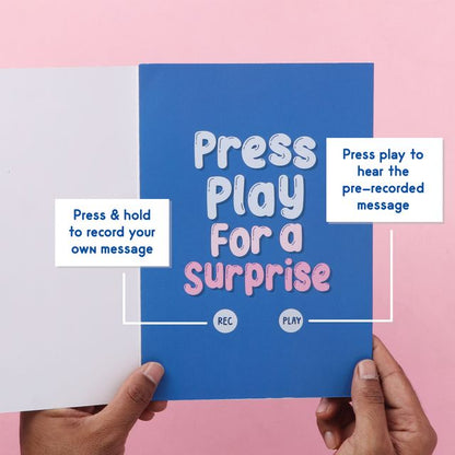 Re-recordable Audio Card for Dad - Father's Day Edition