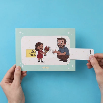 Sliding Card for Dad