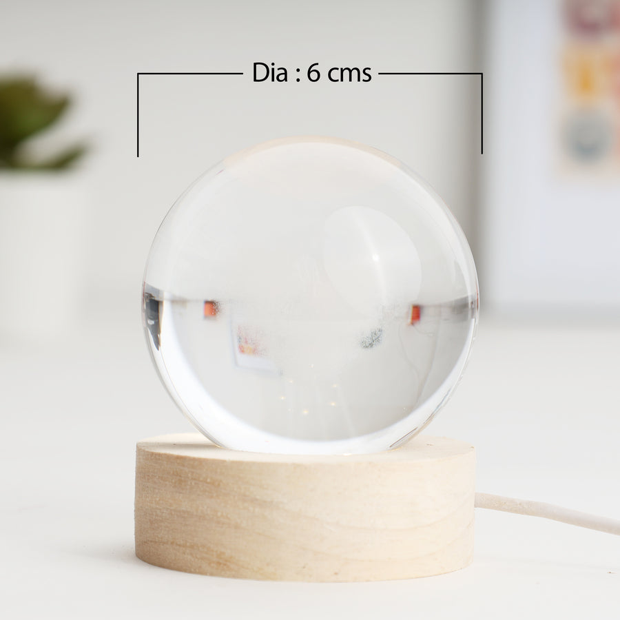 Heart Globe Lamp