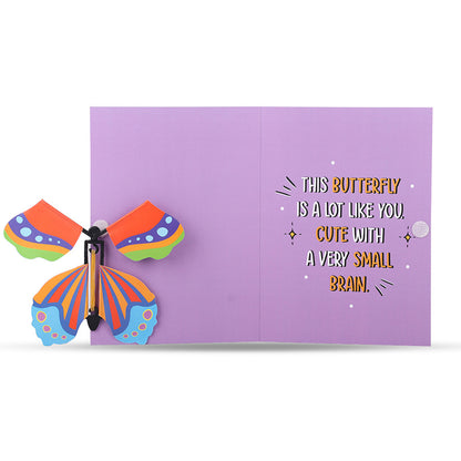 Friendship Day Butterfly Card