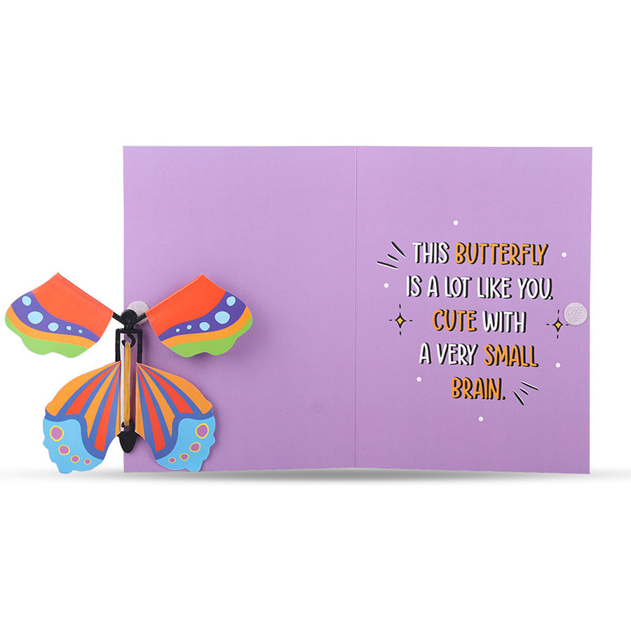 Friendship Day Butterfly Card