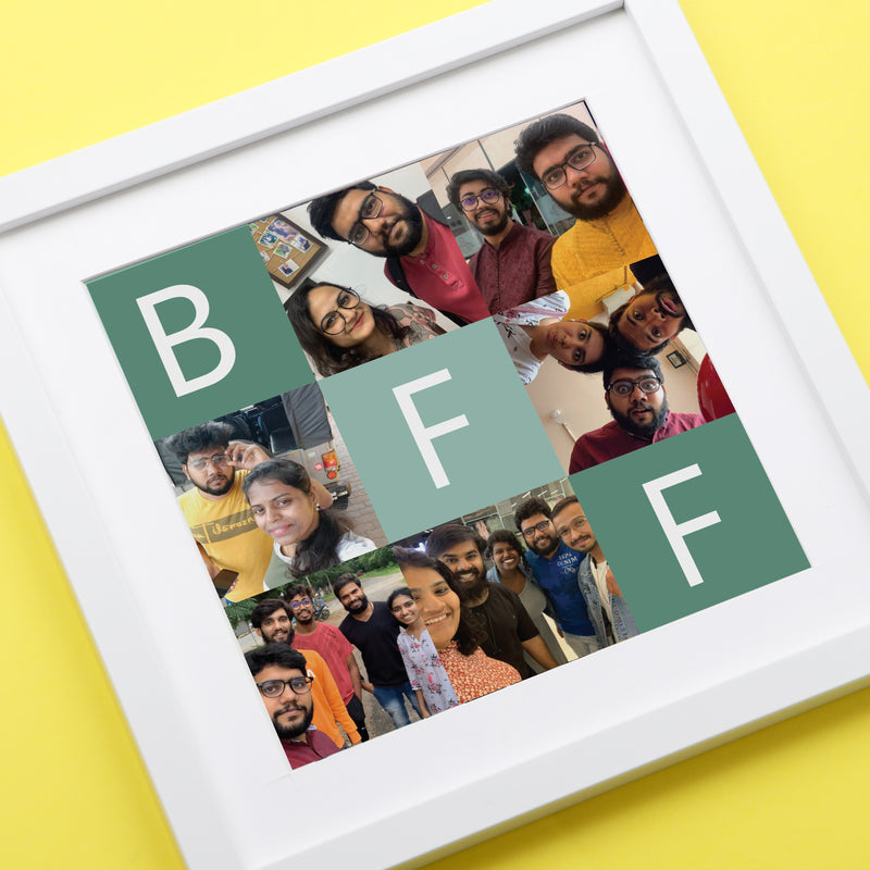 BFF Mosaic Frame Best Friend Birthday/Friendship Day Gift – Oye Happy