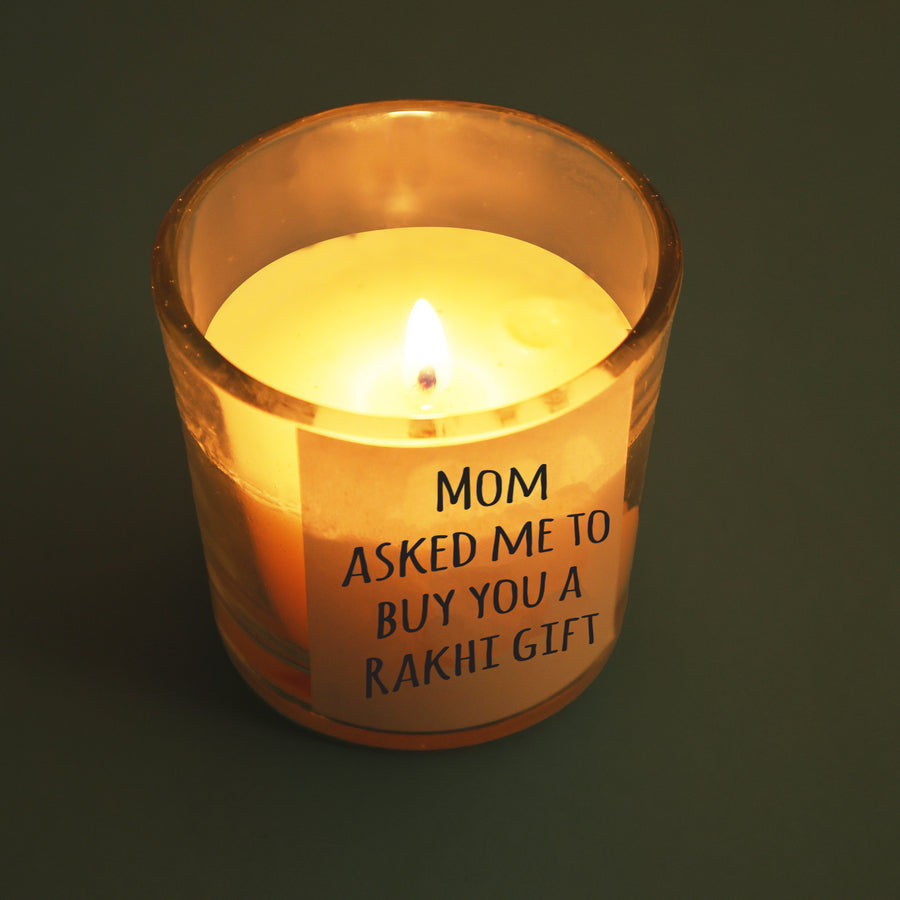 Mom Made Me Do It Candle