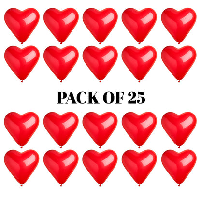 Red Heart Balloons