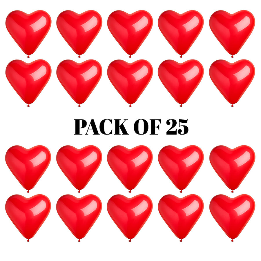 Red Heart Balloons