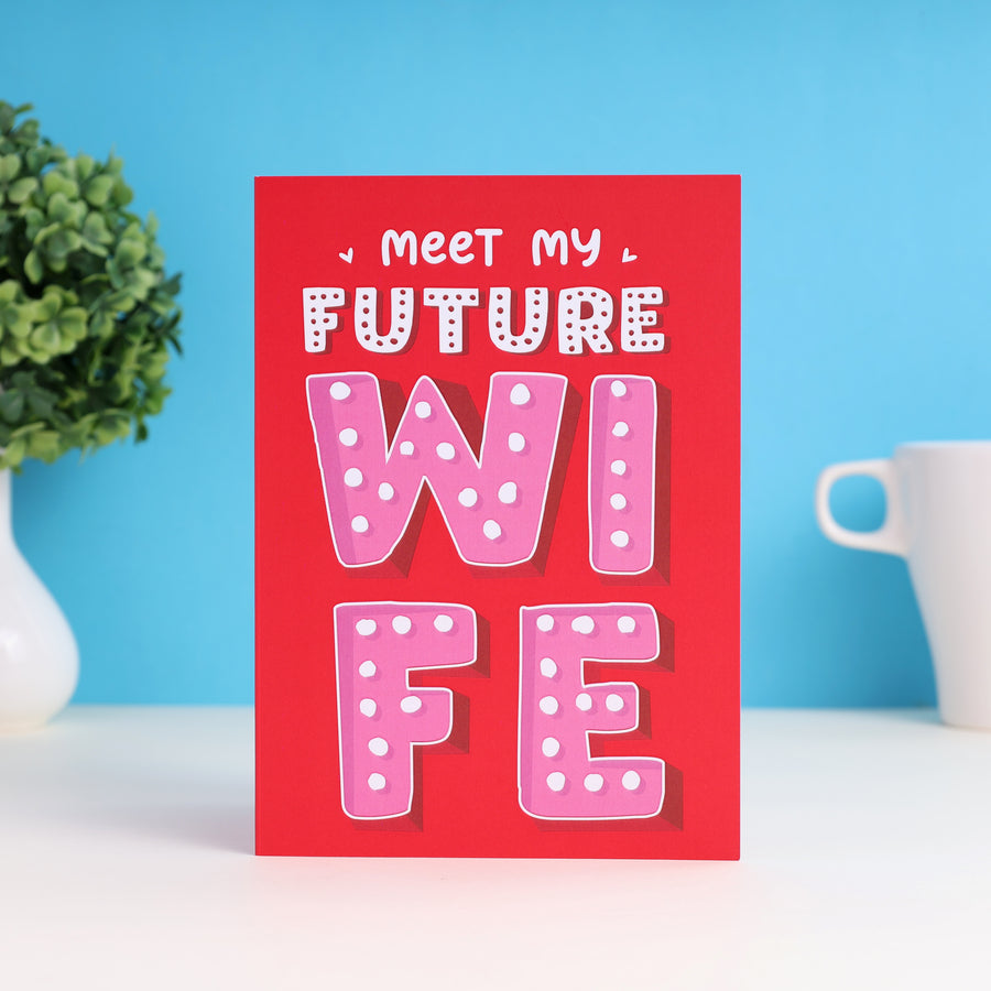 Future Wife Mirror Card