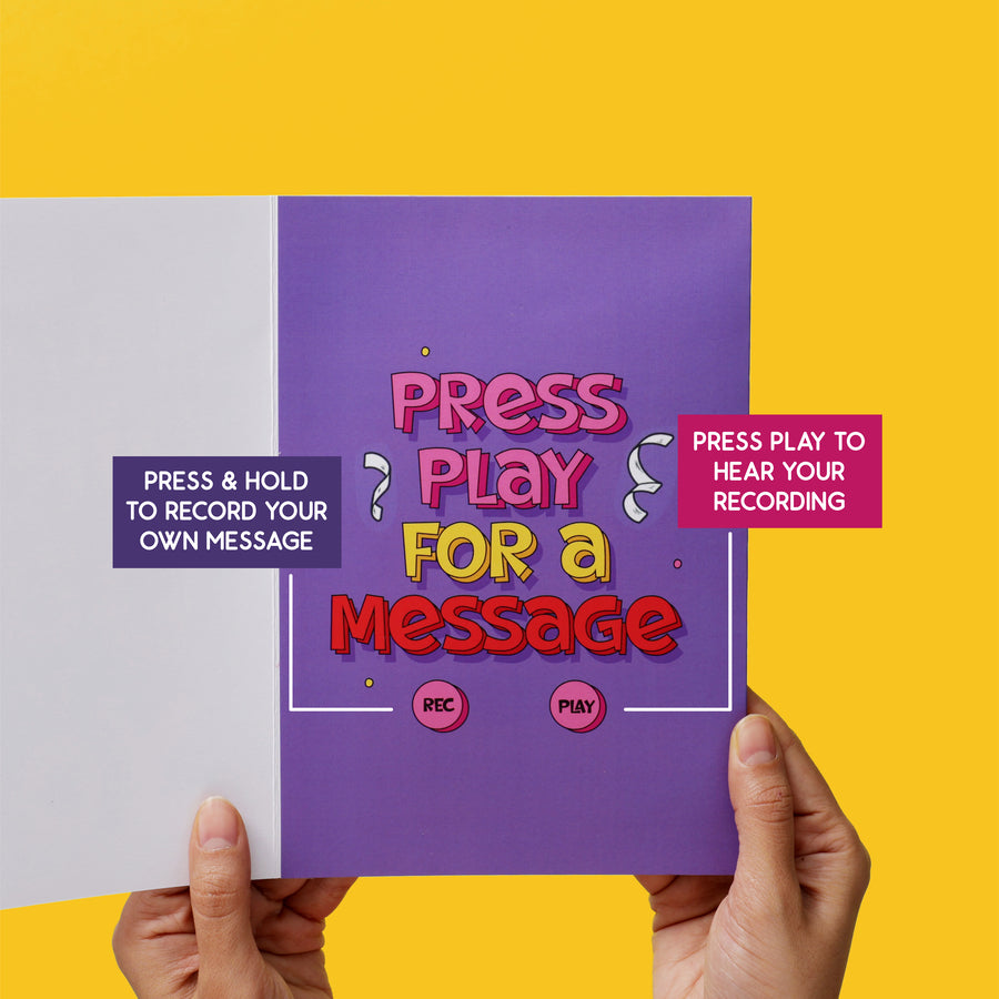 Birthday Audio Card