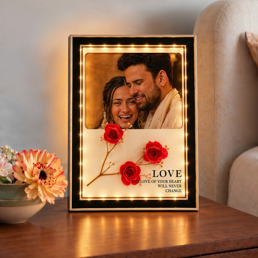 Eternal Rose LED Frame