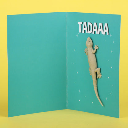 Prank Lizard Card