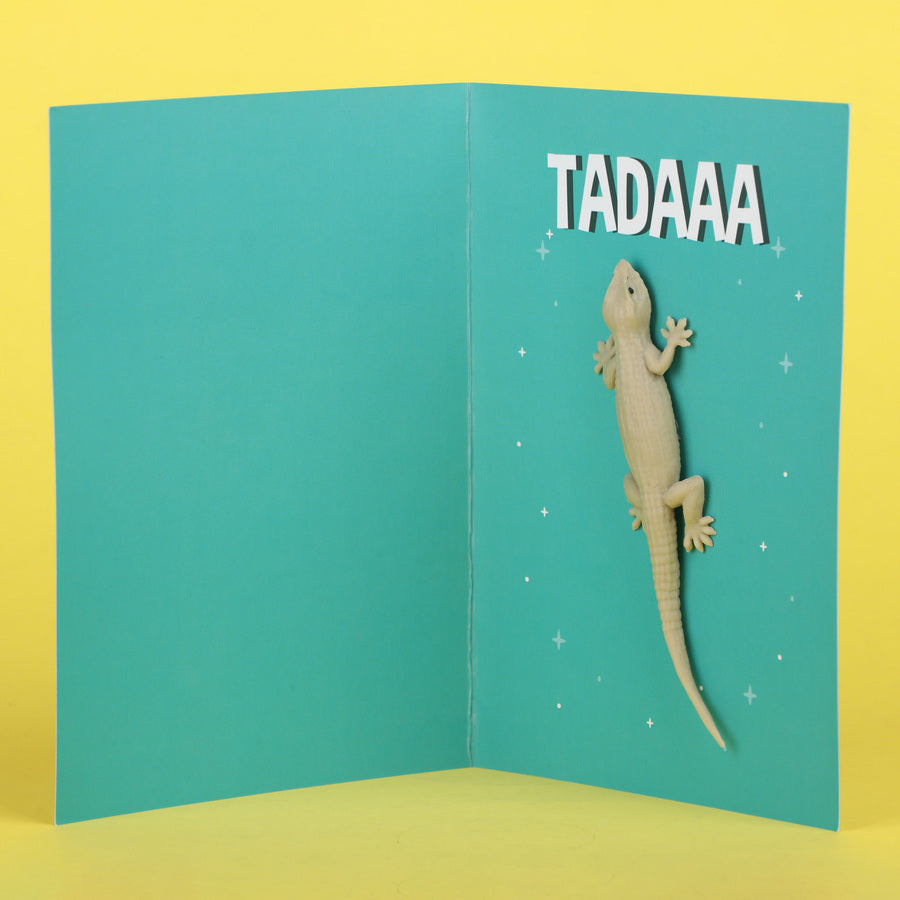 Prank Lizard Card