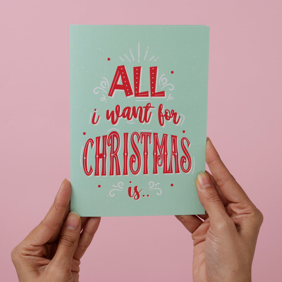 Christmas Mirror Card