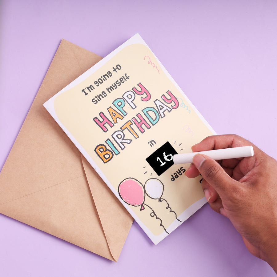 Birthday Countdown Card