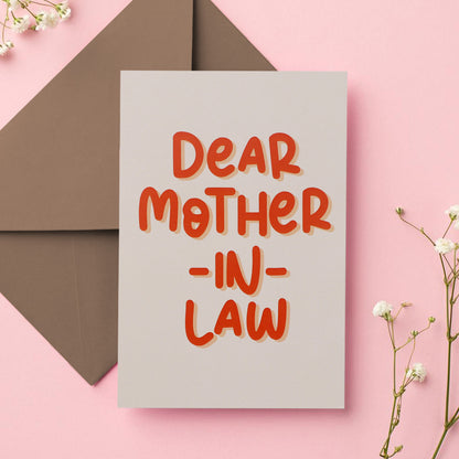 Dear Mother-in-Law