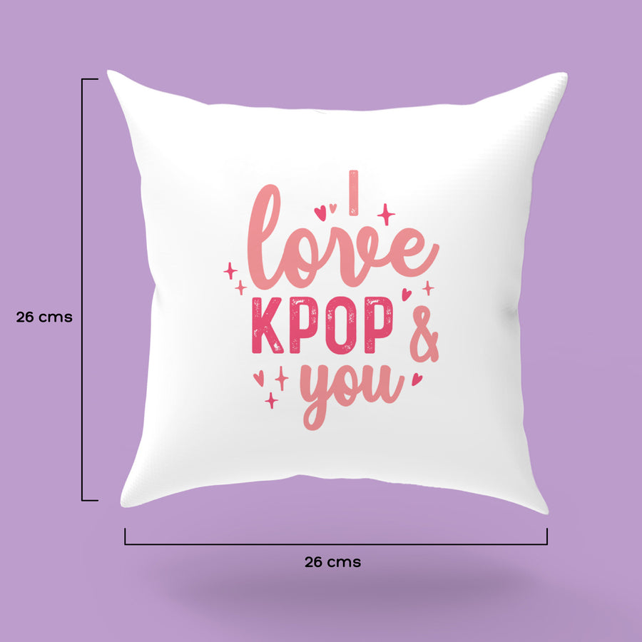 I Love KPop Cushion
