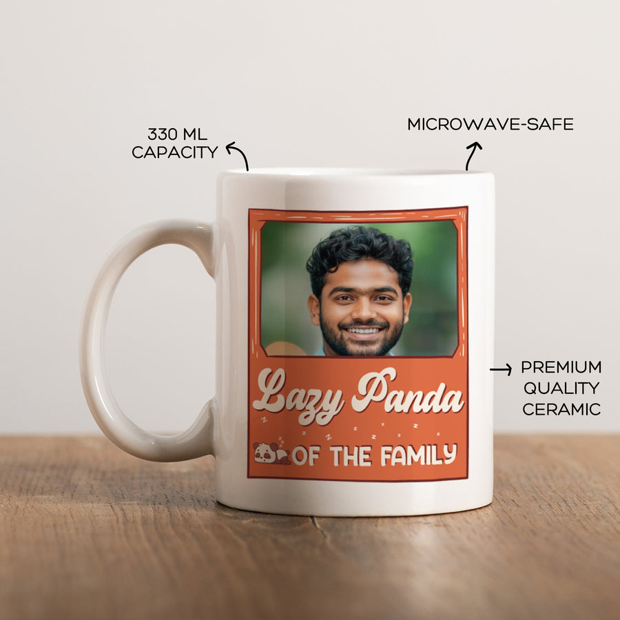 Lazy Panda of the Family Mug