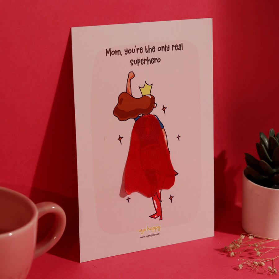 Supermom Cape Card