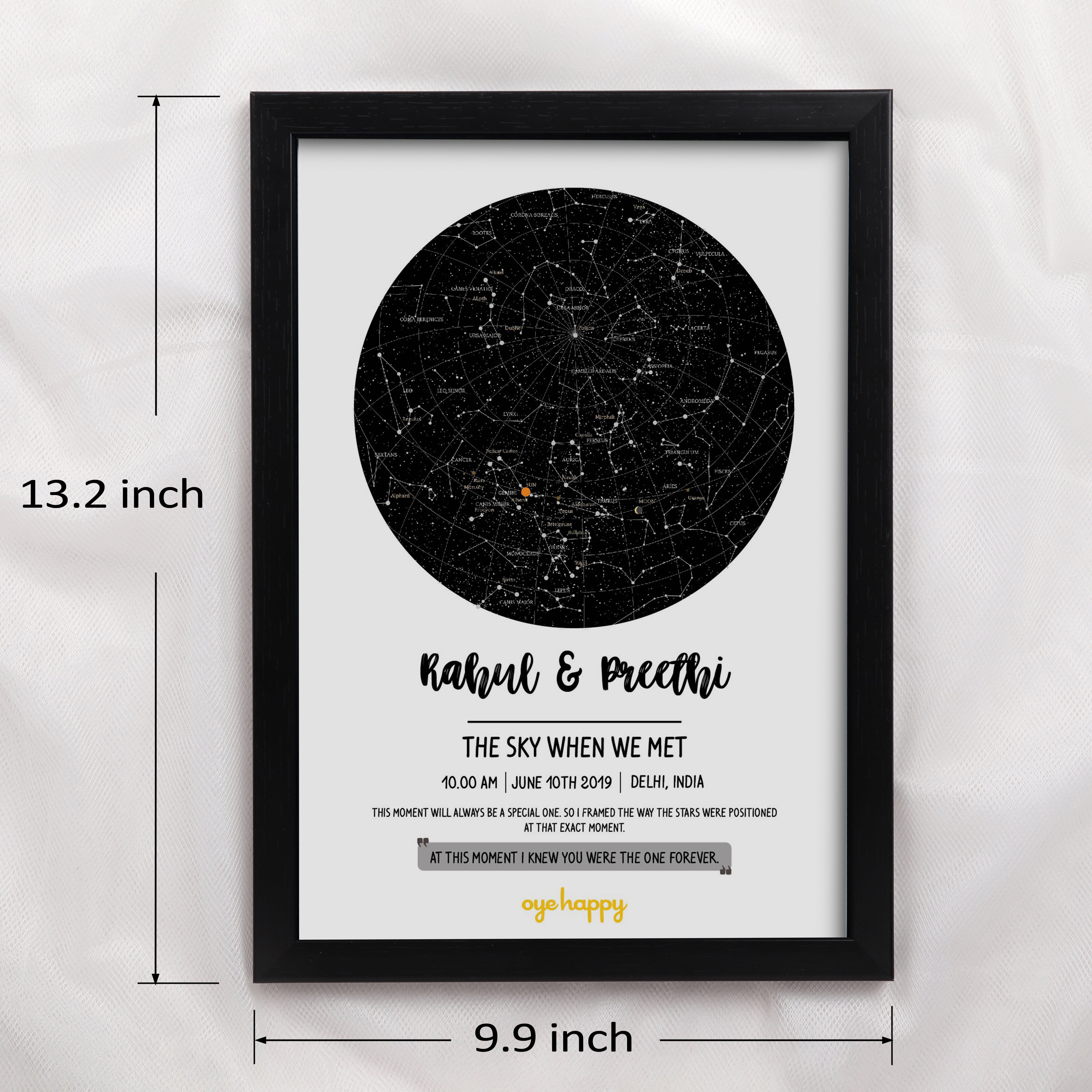 Stars Above Us (with acrylic glass)