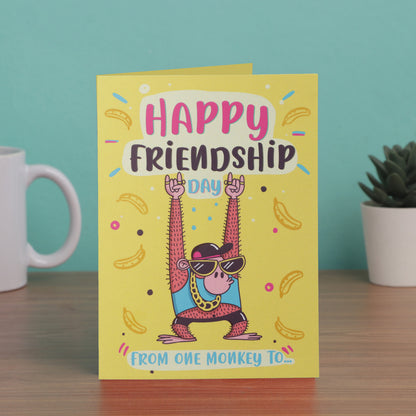 Friendship Monkey Card