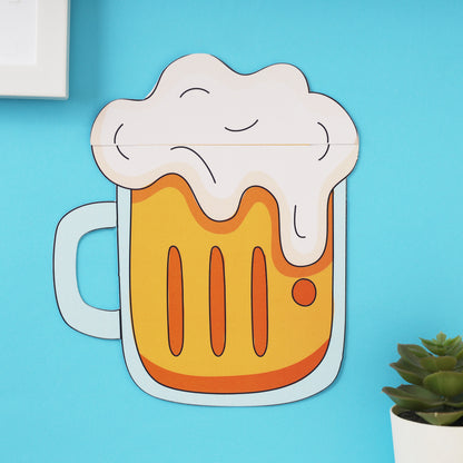 Pull Beer Mug Card