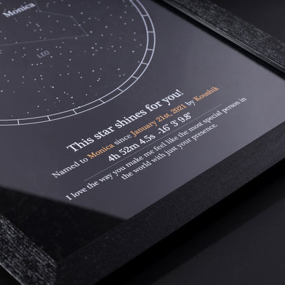 Frame a Star -  A3 With Glass ( 29.72 x 41.91 cm)