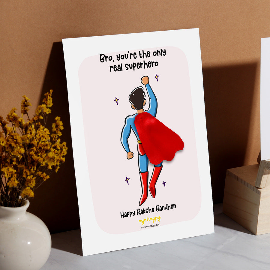 Super Bro Cape Card