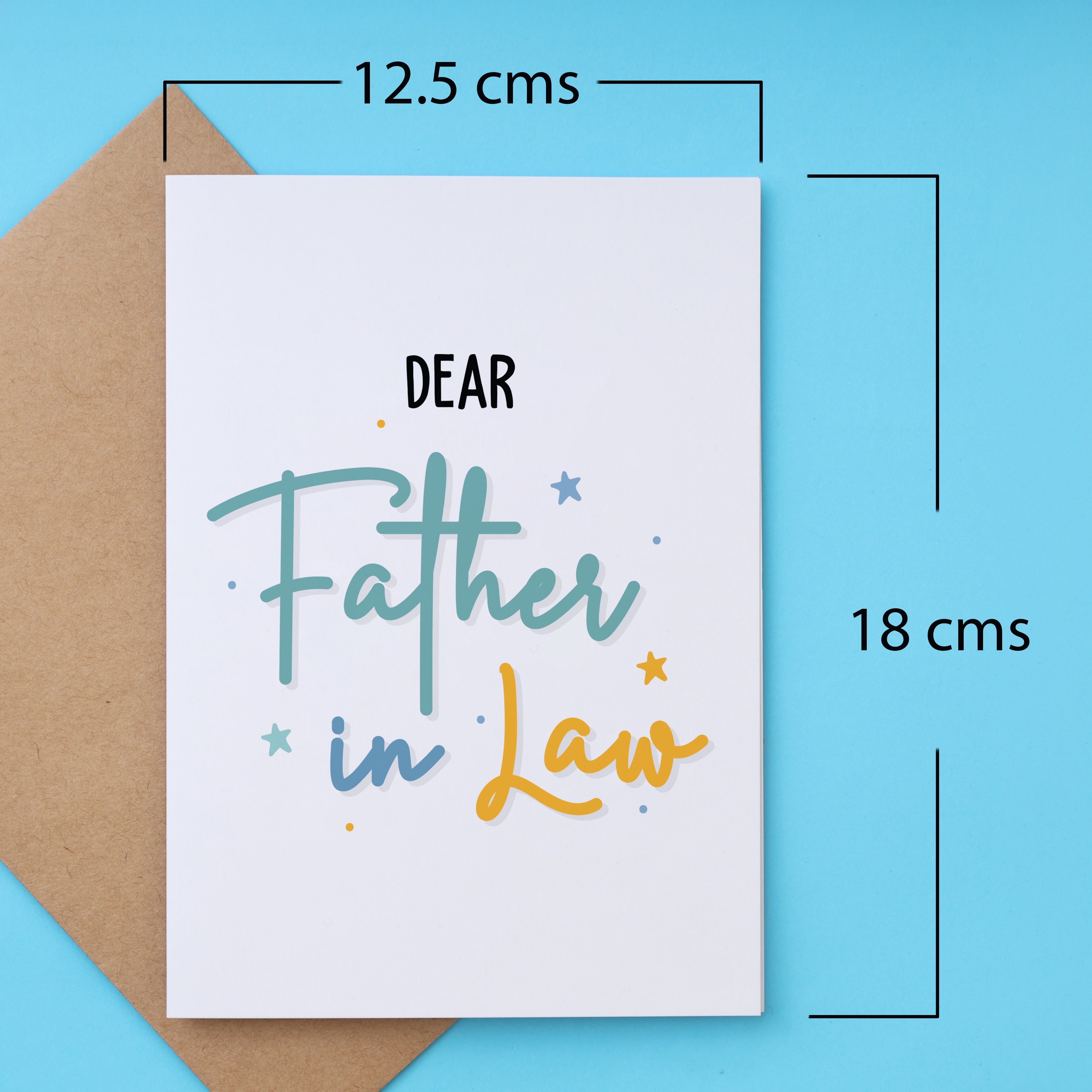 Father-in-Law Card