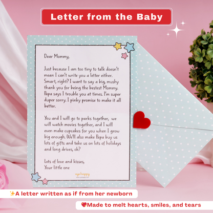 Glitter Hamper for New Moms