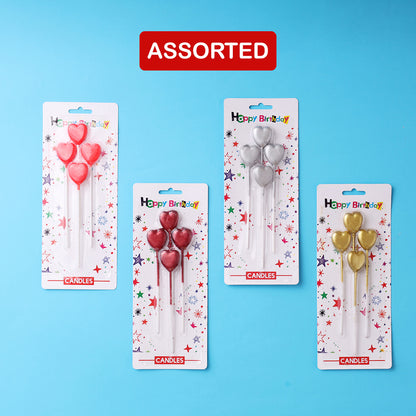 Heart Stick Candles